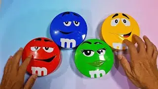 ASMR Tapping & Crinkling on M&M'S Tins (No Talking) with Candy Unboxing for Sleep
