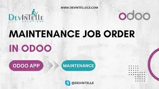 How To Create Maintenance Job order in Odoo