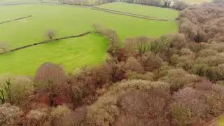 Drone over Dean Wood golf course