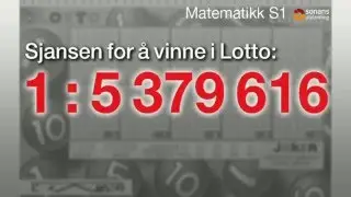 Matematikk 1 S