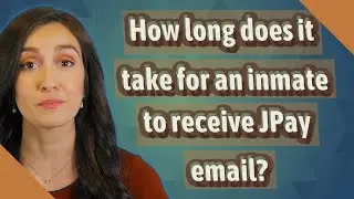 How long does it take for an inmate to receive JPay email?