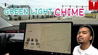 Tesla Green Light Traffic Chime Feature