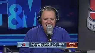 Greg Bedard: 3 Up & 3 Down after the Patriots Loss to the Commanders - Felger & Mazz 11-7-23