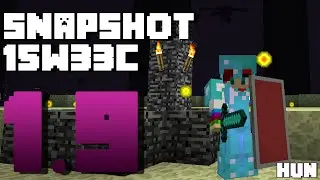 Minecraft - 1.9 Snapshot - 15w33c - Pajzs (R&Eacute;GI CRAFTOL&Aacute;S) !
