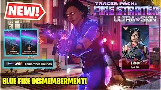 NEW Tracer Pack Fire Starter Ultra Skin Bundle 🔥 BLUE FIRE DISMEMBERMENT AK47 