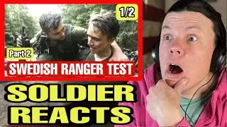Swedish Rangers J&auml;garsoldat #16 J&auml;garprovet del 2 (US Soldier Reacts to Hunter Test- 1st Half)