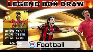 LEGEND box draw! tips & TRICK 😱 (PES) what I want what I got 😢 watch 🌪️