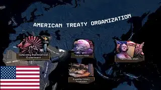 World Conquest with George Bush's USA in The Fire Rises Hearts of Iron IV