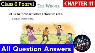 The winner Question Answers | Class 6 Poorvi Chapter 11 | Sports and wellness |