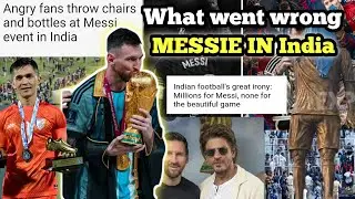 Lionel Messi&rsquo;s GOAT India Tour 2025 &mdash; Chaos in Kolkata, Massive Crowd in Delhi & India Reactions!