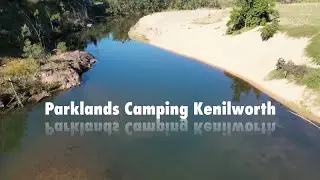 Cinematic Drone Footage, Parklands Camping Kenilworth on the Mary River