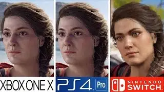 Assassin's Creed Odyssey | Xbox One X VS PS4 Pro VS Nintendo Switch | Graphics Comparison