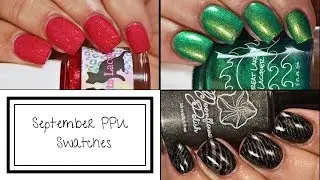 September '19 Polish Pickup Swatches - Indie Nail Polish Review