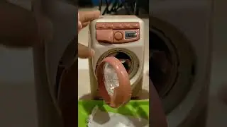 Relaxing ASMR Toy Sounds | Mini Washing Machine