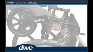 Rear Anti-Tippers for Wheelchair
