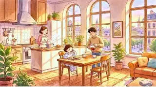 Peaceful city Life Style | Daily Routine in a city | Family morning routine