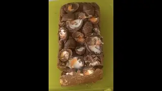 EASTER SHOWSTOPPER CREME EGG FUDGE #shorts