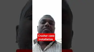 cone crusher installation