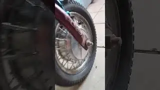 Muestra de scooter eléctrico casero