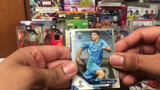 2022 Topps Chrome UEFA Champions League Soccer Hobby box vs Lite box. Gavi! Palmer! Ronaldo! 🔥🔥🔥