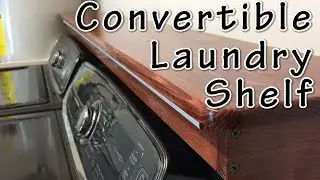 Convertible Laundry Shelf