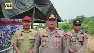 POLISI TUTUP USAHA PENYULINGAN MINYAK ILEGAL DI SANGA DESA