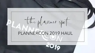 SF PlannerCon 2019 Haul