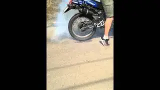Keeway Exceed 200 Burnout