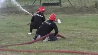 Kobieca Drużyna Pożarnicza - OSP Zabiele - ćwiczenia bojowe - Kumelsk 17.06.2018