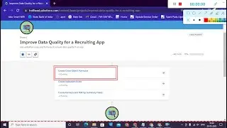 Create Cross Object Formulas | Improve Data Quality for a Recruiting App | Salesforce