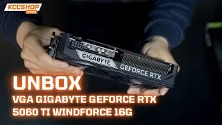 Unboxing Gigabyte RTX 5060 Ti WINDFORCE 16GB – Dual-Fan GPU Design & First Look!