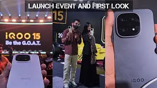 IQOO 15🔥 - First Look and Launch Event Ft. @TechnicalGuruji  @PAYALGAMING @MortaLyt