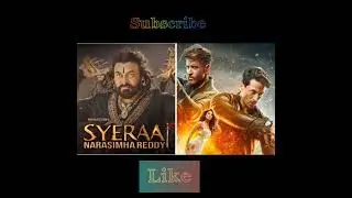 SYERAA VS WAR 🔥🔥 #boxoffice #movies  #bollywood #southindian #syeraanarasimhareddy #warmovie #vs