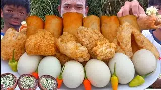OUTDOOR MUKBANG/BALOT CHICHARON AT LUMPIANG GULAY.