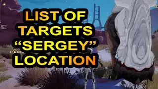 RAGING HORN SERGEY Location List of Targets Vera Tower of Fantasy