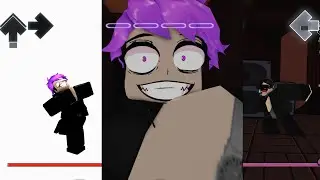 Project Afternight Doki Doki Takeover Bad Ending | Friday Night Funkin' Roblox