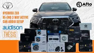 3 WAY AUDISON THESIS HI-END AUDIO SETUP & FULL MODIFICATIONS - INNOVA HYCROSS ZXO