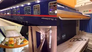ÖBB Nightjet Train Vienna - Wrocław - Berlin in Sleeping Car during Coronavirus Pandemic