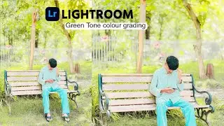 How to GREEN 💚 Colour grading Tutorial | Instgram Trading Photo edit 