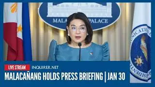 LIVE: Malacañang holds press briefing with PCO USec. Claire Castro | Jan 30