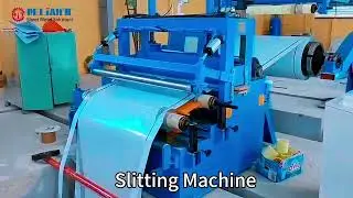 Slitting machine #slittermachine #slitterline