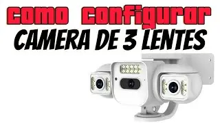 CAMERA DE 3 LENTES TREZ LENTES COMO CONFIGURAR App Yoose