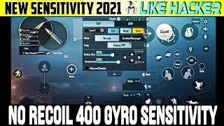 100% Zero Recoil Sensitivity Pubg Mobile Like Hacker | Pubg New Best Sensitivity Settings