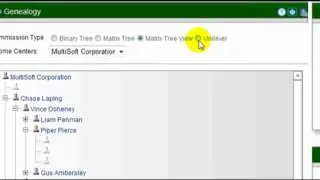 MarketPowerPRO MLM Software, Genealogy