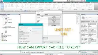 (CAD TO REVIT) how can import cad file to revit
