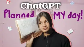 Can ChatGPT FIXED MY STUDY ROUTINE ⁉️ study vlog 🍥