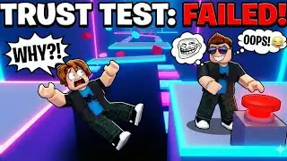 We Reached 99% And THIS Happened... 😱 (Teamwork Obby)