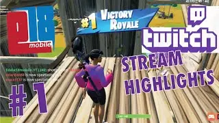 Twitch Stream Highlights #1 FORTNITE MOBILE (eddie18mobile)