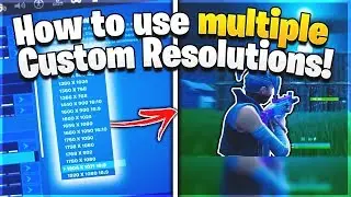 How To Add Custom Resolutions To Fortnite (Stretched Resolution)