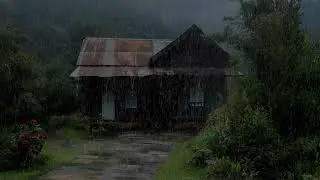 Soothing rain noise balancing your energy calming emotions for restful night sleep